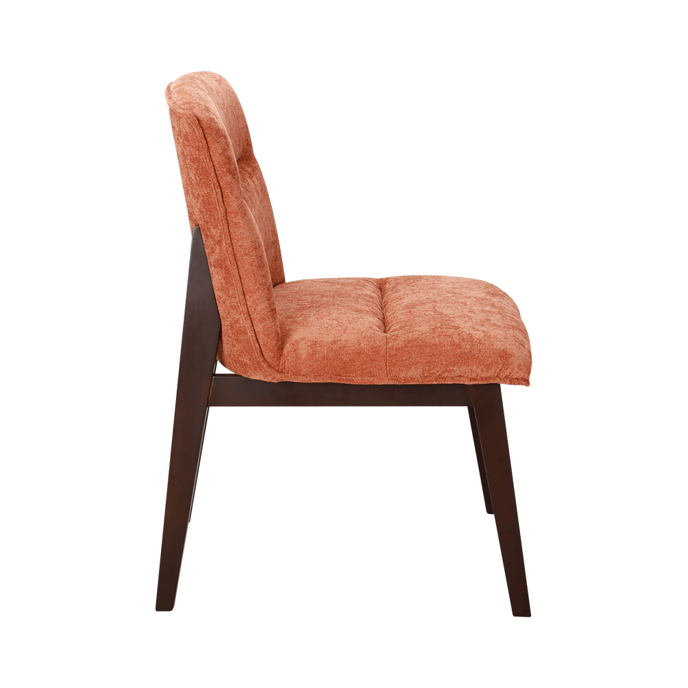 Gepolsterter Massivholz -Essstuhl