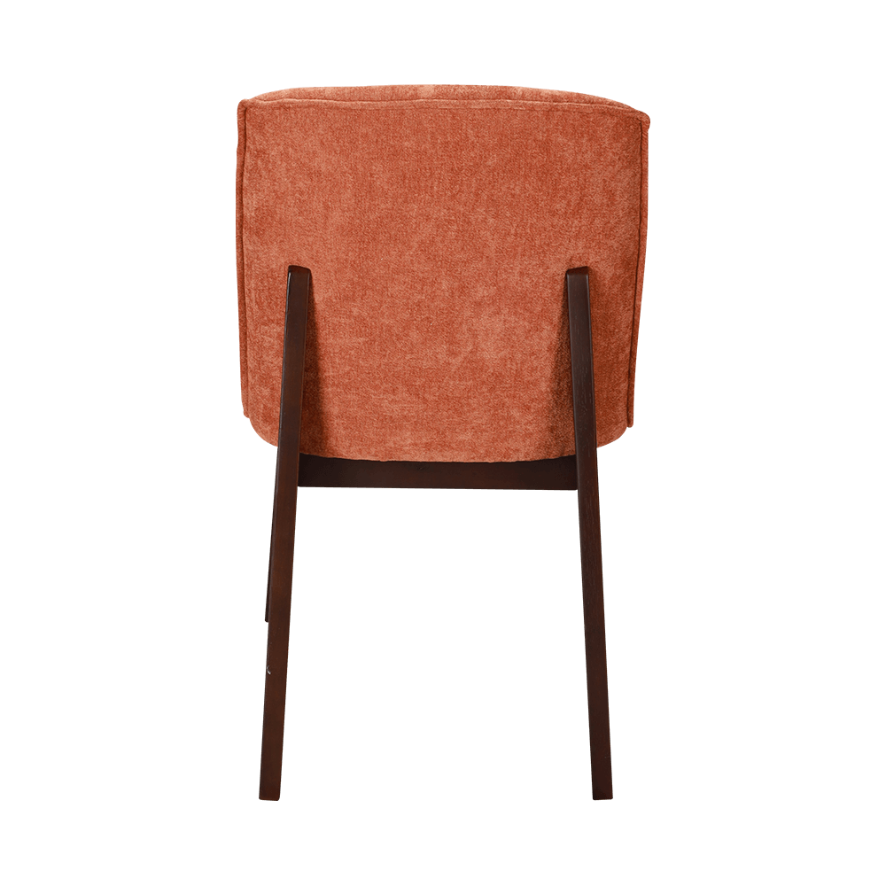 Gepolsterter Massivholz -Essstuhl