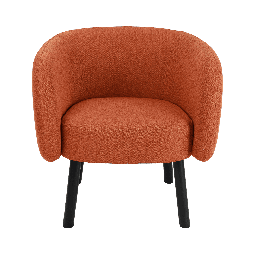 Stoff Massivholz Essstuhl